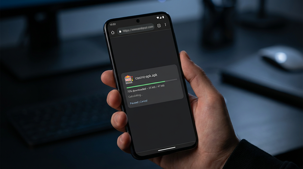 Main screen of B77 Bet apk page for PK players